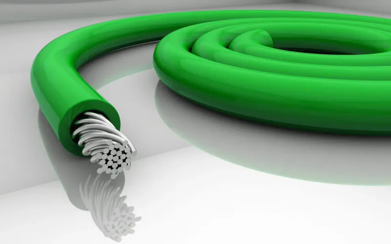 3,4mm Standardkabel for robotgressklipper.