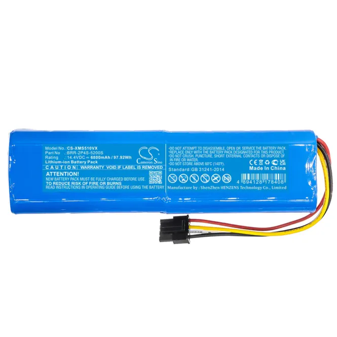 Hovedbilde Batteri til Dreame / Roborock / Xiaomi robotstøvsuger – 14.4V 6800mAh