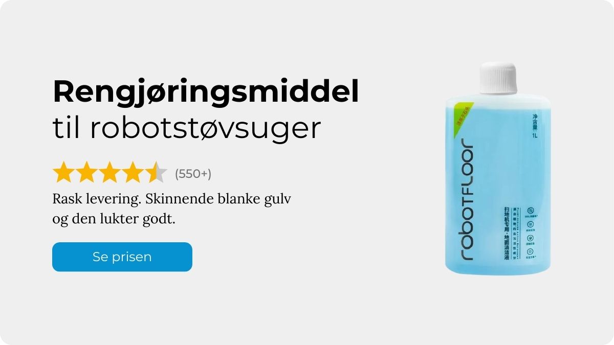 Finn terskelrampe til robotstøvsugere